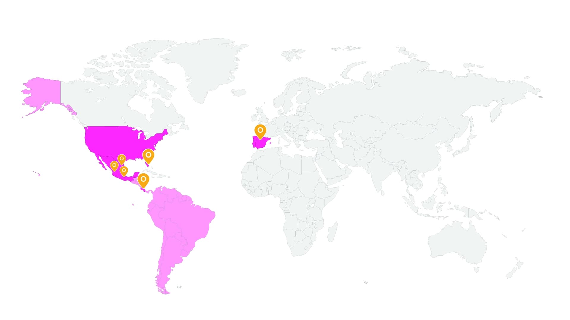 Distribution map